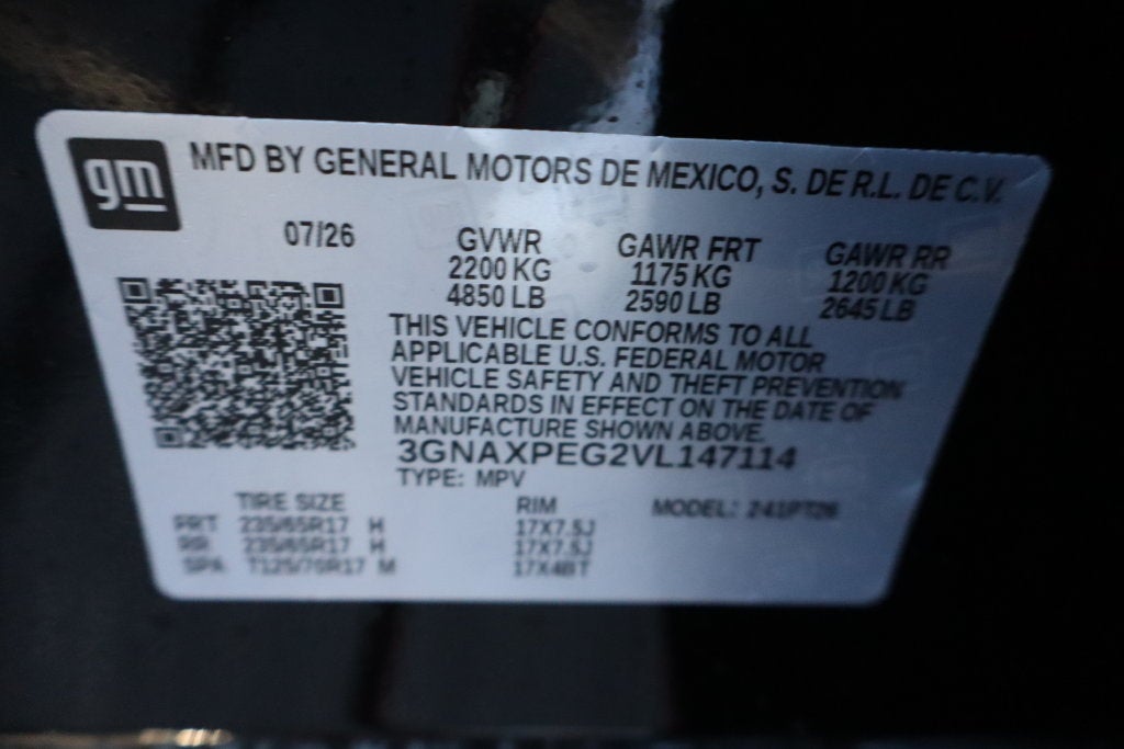 2027 Chevrolet Equinox LT