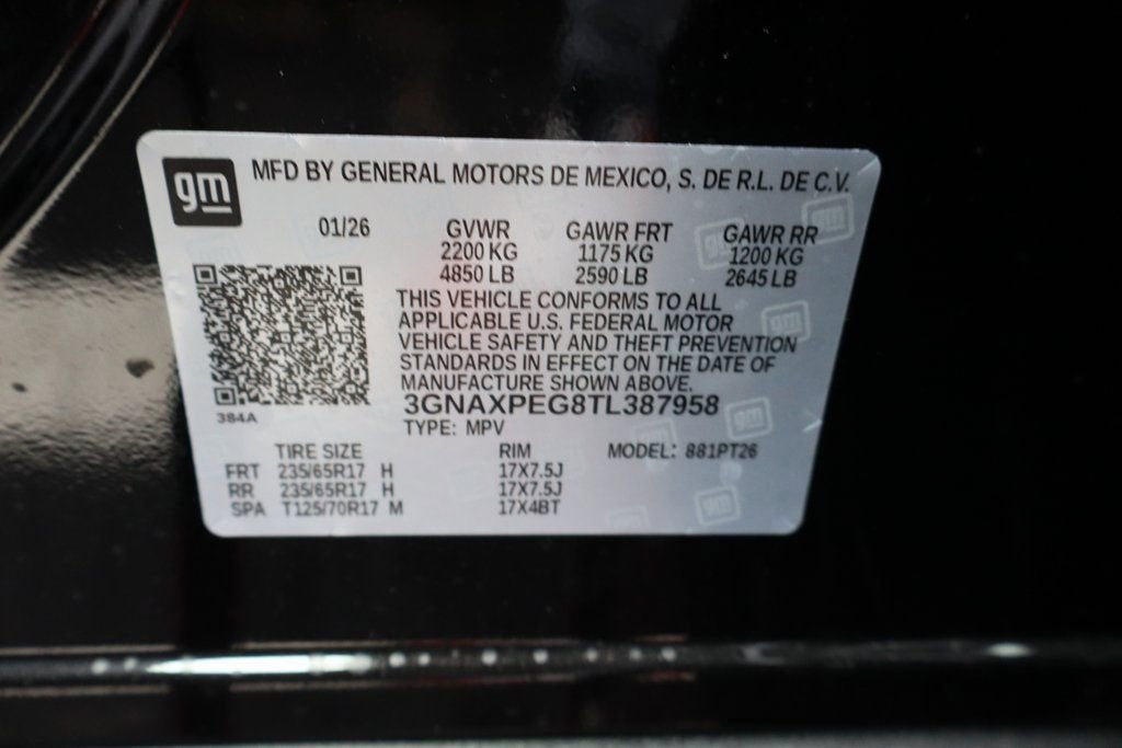 2026 Chevrolet Equinox LT