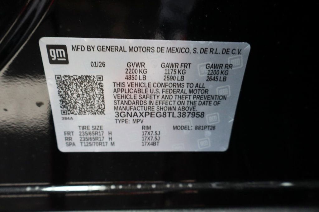 2026 Chevrolet Equinox LT