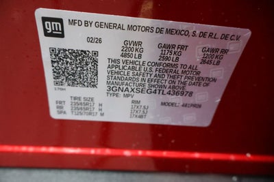 2026 Chevrolet Equinox ACTIV