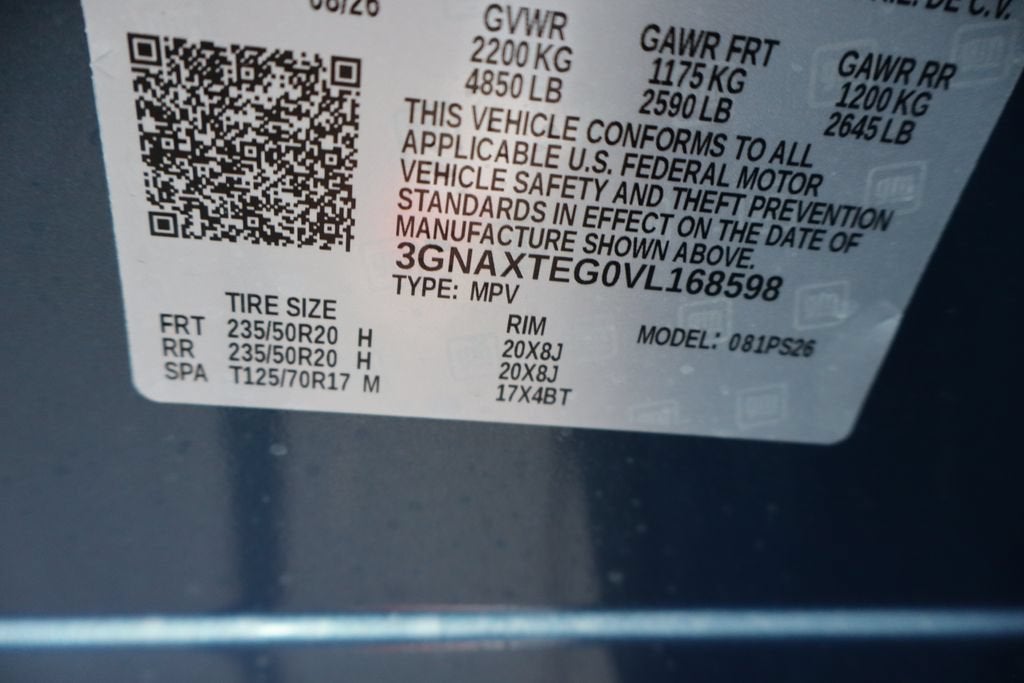 2027 Chevrolet Equinox RS