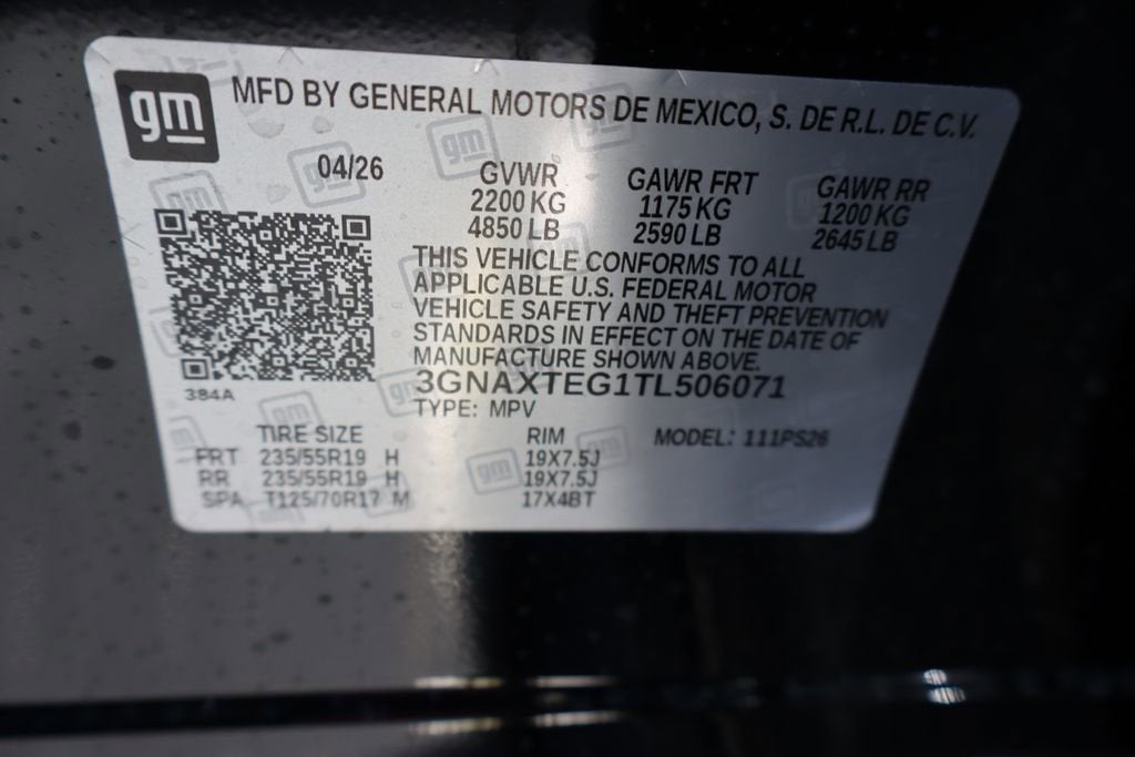 2026 Chevrolet Equinox RS