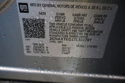 2026 Chevrolet Equinox RS