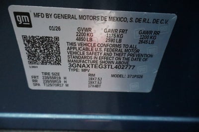 2026 Chevrolet Equinox RS