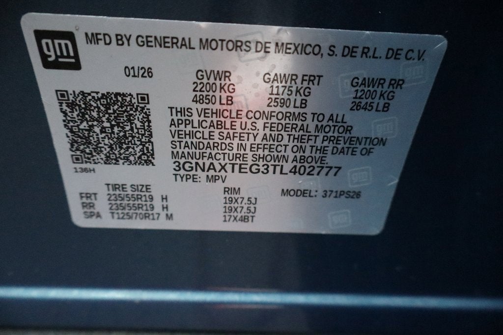 2026 Chevrolet Equinox RS