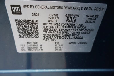 2027 Chevrolet Equinox RS
