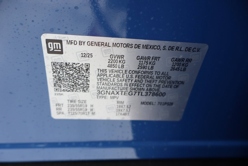 2026 Chevrolet Equinox RS