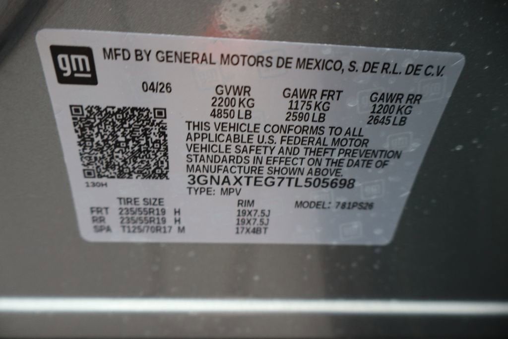 2026 Chevrolet Equinox Base