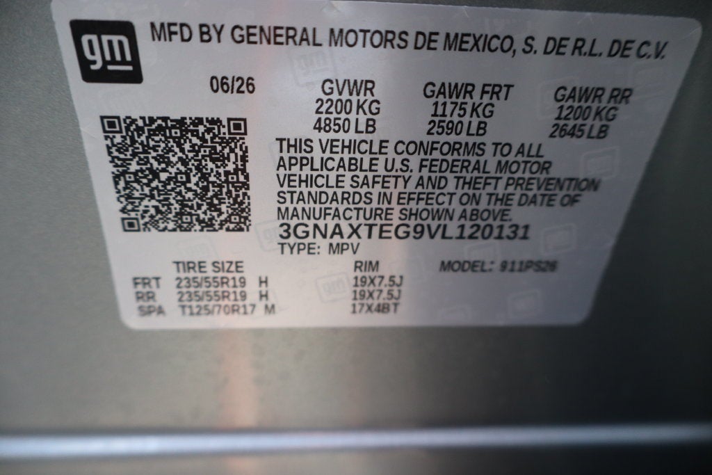 2027 Chevrolet Equinox RS