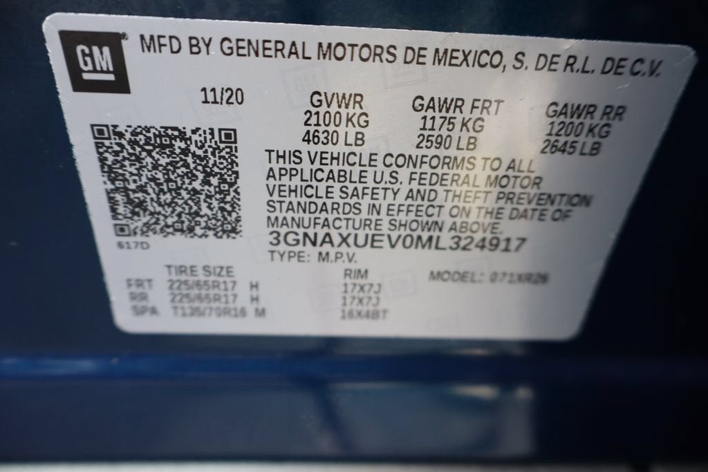 2021 Chevrolet Equinox Base