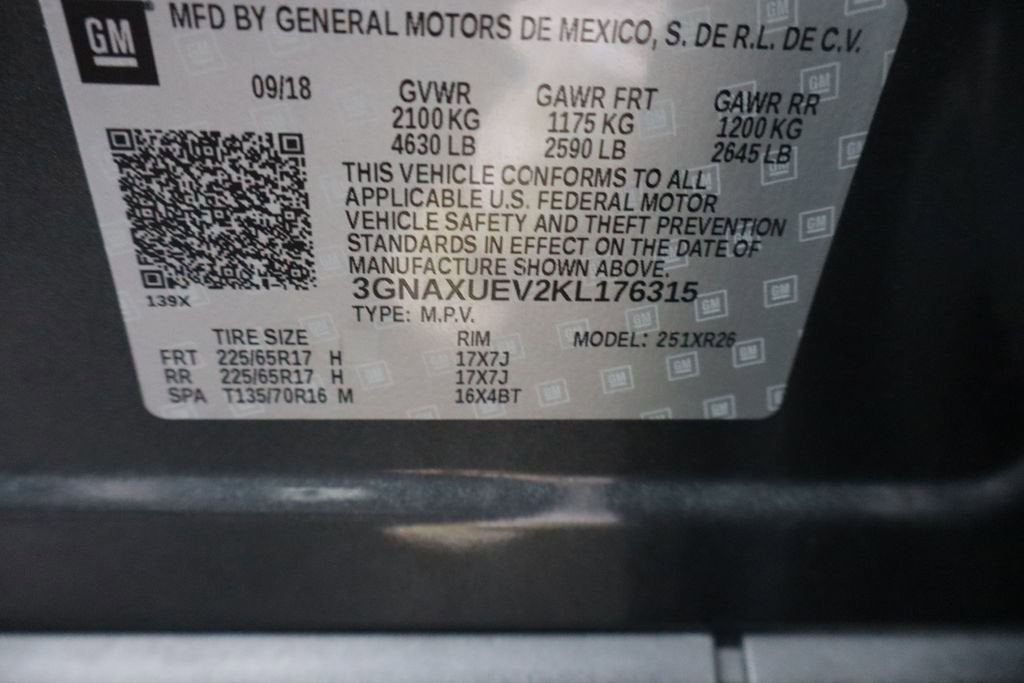 2019 Chevrolet Equinox LT