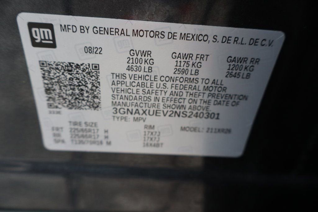 2022 Chevrolet Equinox LT