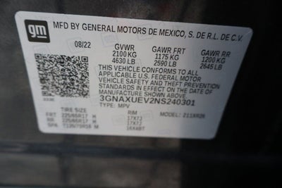 2022 Chevrolet Equinox LT