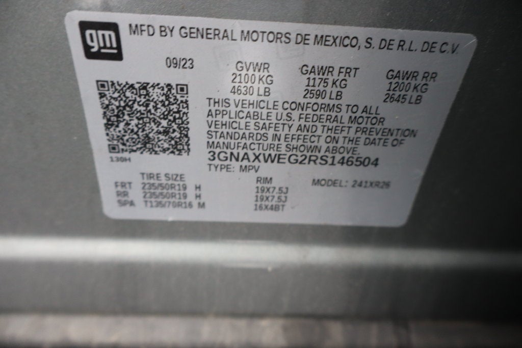 2024 Chevrolet Equinox RS