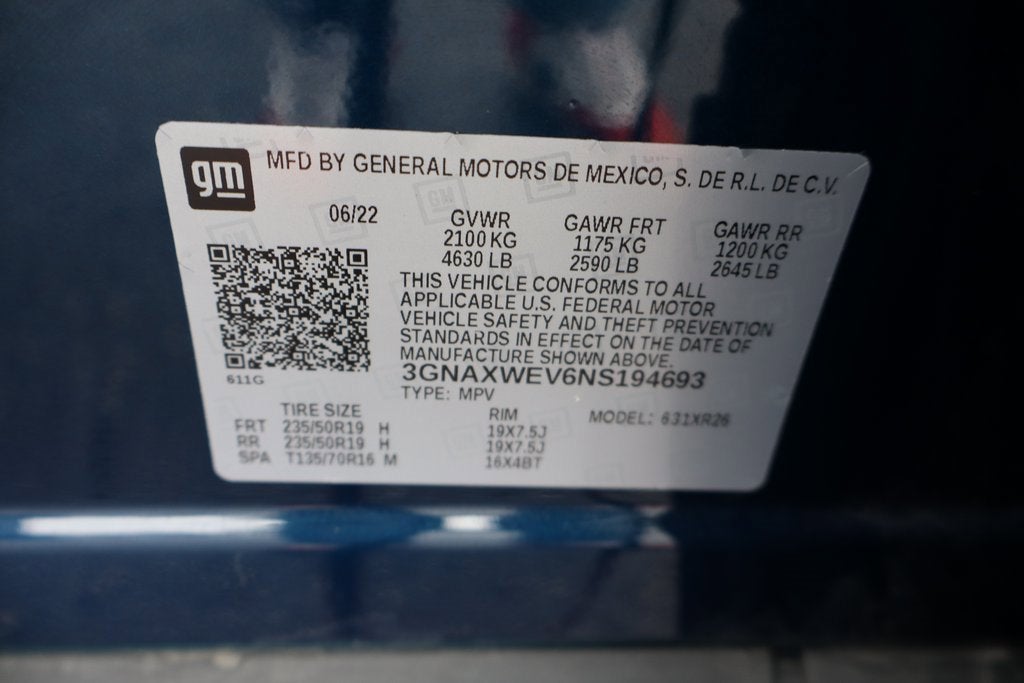 2022 Chevrolet Equinox RS