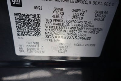 2022 Chevrolet Equinox Premier