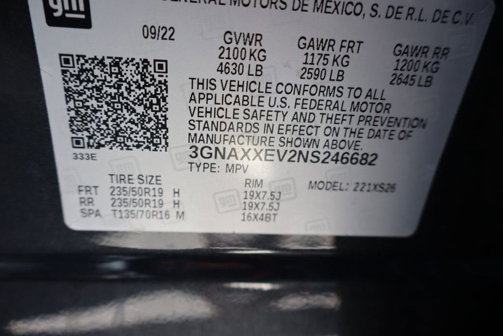 2022 Chevrolet Equinox Premier