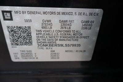 2020 Chevrolet Blazer RS