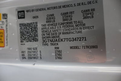 2026 GMC Sierra 1500 Pro