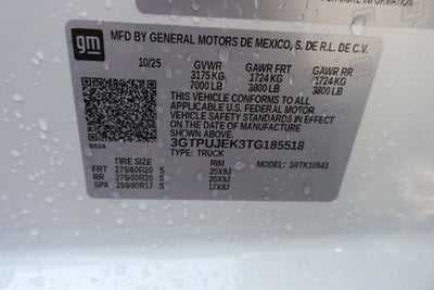 2026 GMC Sierra 1500 Elevation