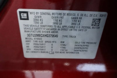 2017 GMC Sierra 1500 SLE