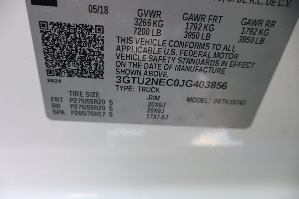 2018 GMC Sierra 1500 SLT