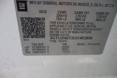 2018 GMC Sierra 1500 SLT
