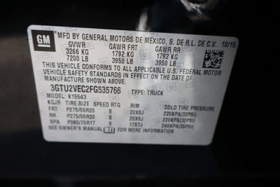 2015 GMC Sierra 1500 SLT