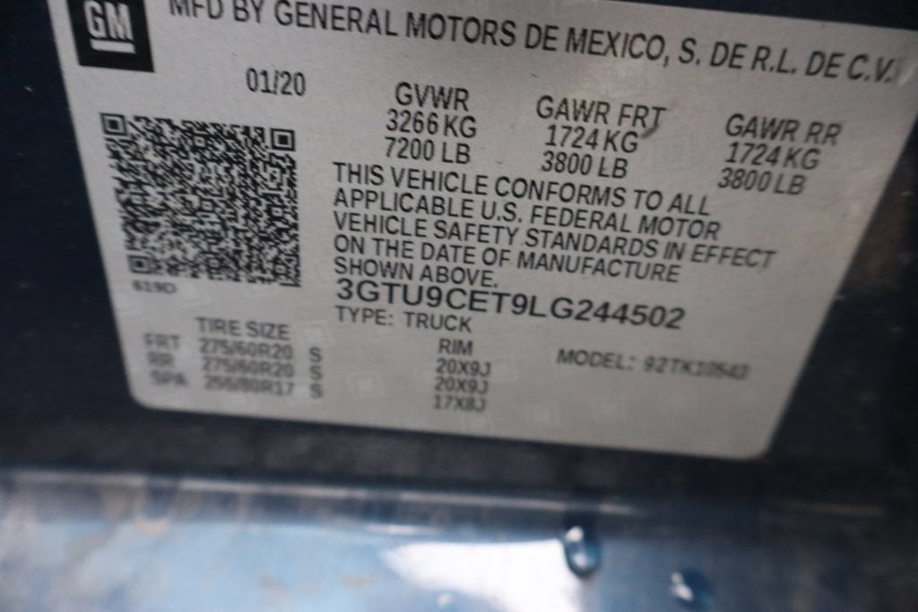 2020 GMC Sierra 1500 Base