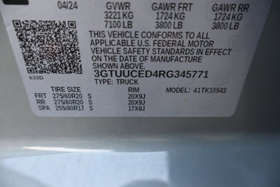 2024 GMC Sierra 1500 Elevation