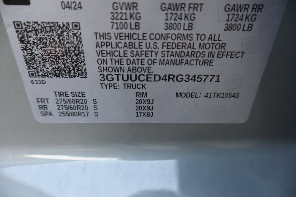 2024 GMC Sierra 1500 Elevation