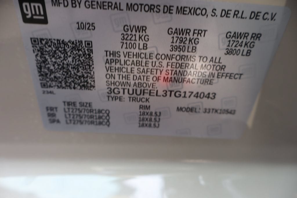 2026 GMC Sierra 1500 AT4X