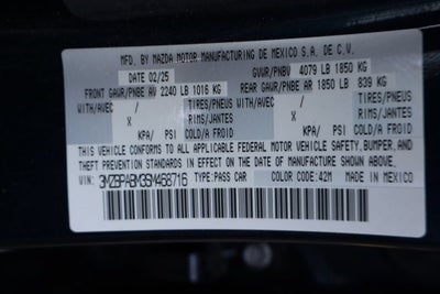 2025 Mazda Mazda3 Sedan 2.5 S Select Sport