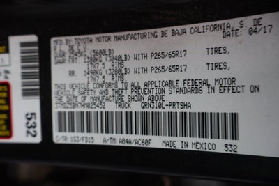 2017 Toyota Tacoma TRD Sport