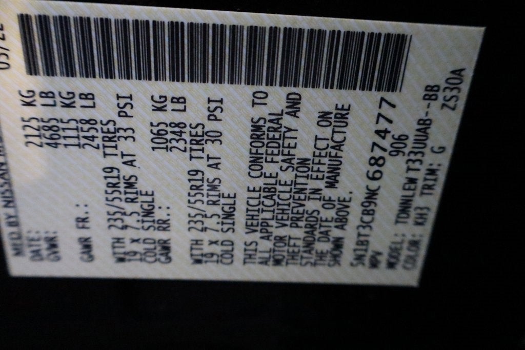 2022 Nissan Rogue SL