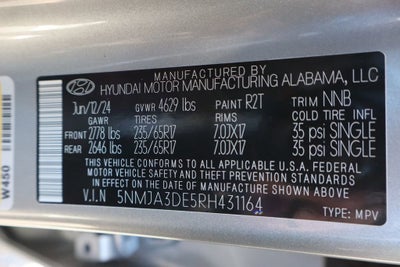 2024 Hyundai Tucson SE