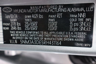 2024 Hyundai Tucson SE