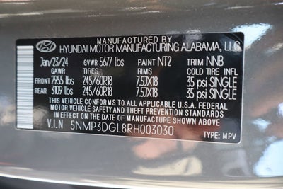 2024 Hyundai Santa Fe XRT