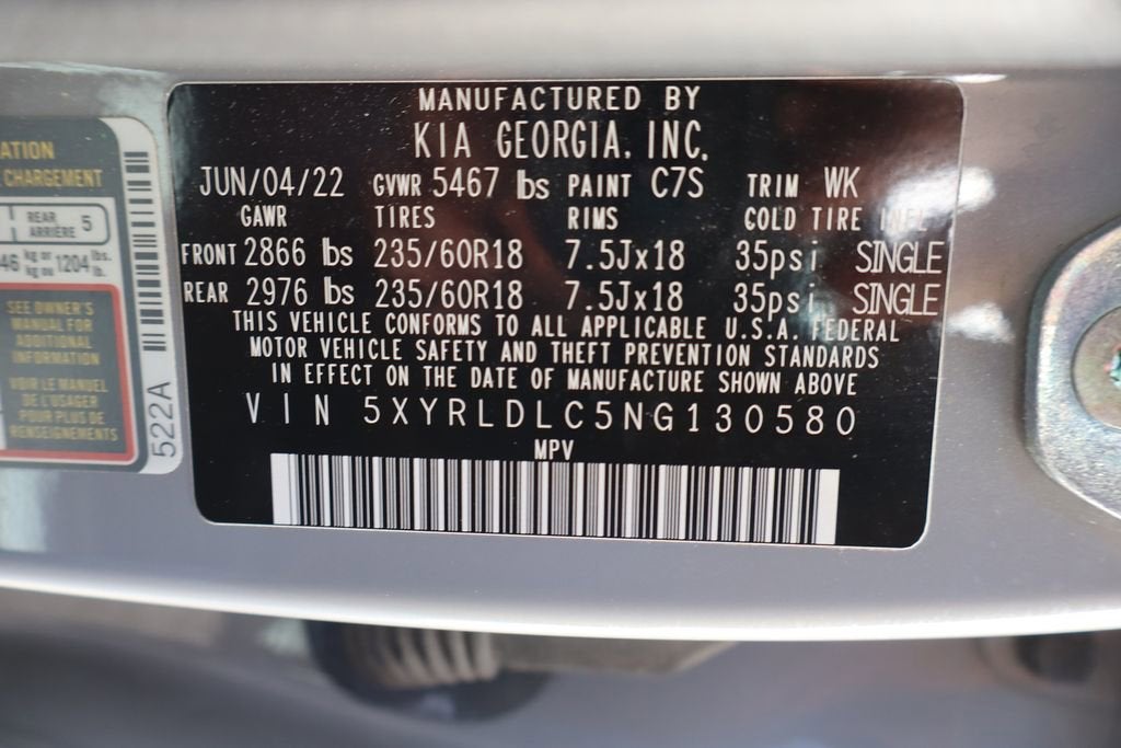 2022 Kia Sorento X-Line S