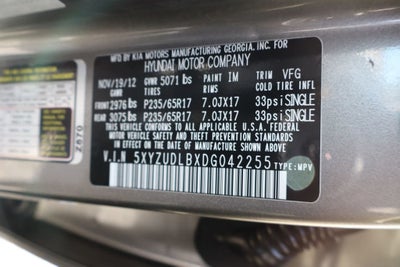 2013 Hyundai Santa Fe Base