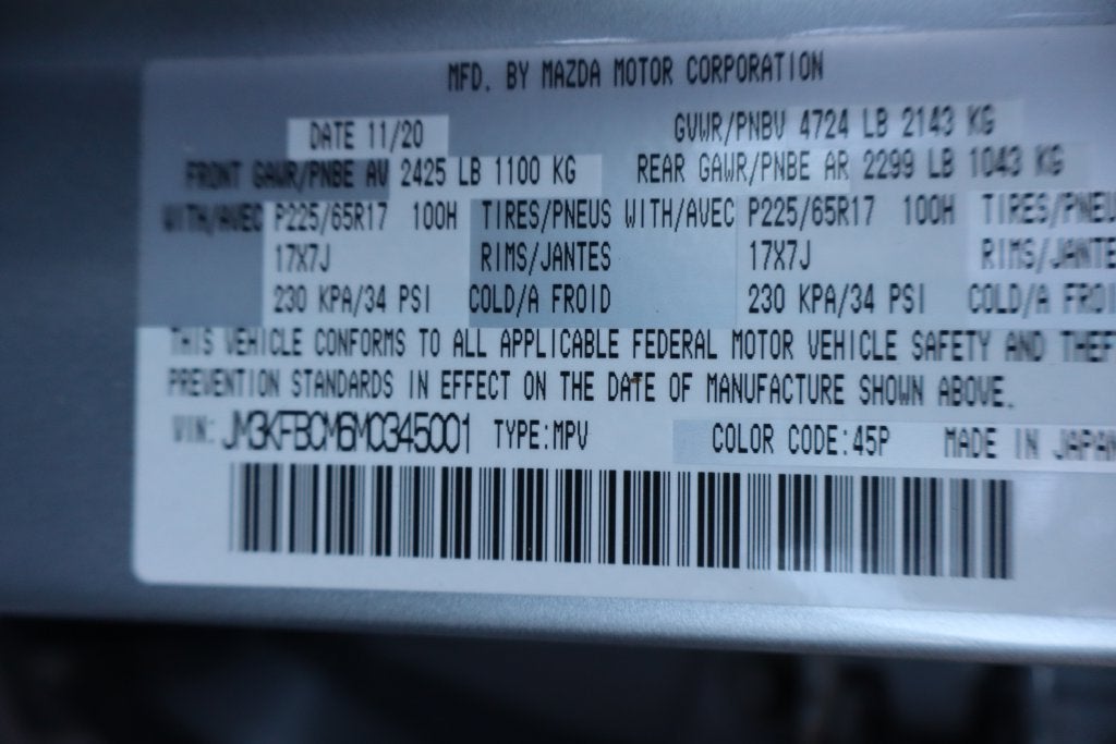 2021 Mazda Mazda CX-5 Touring