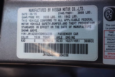 2016 Nissan 370Z Base