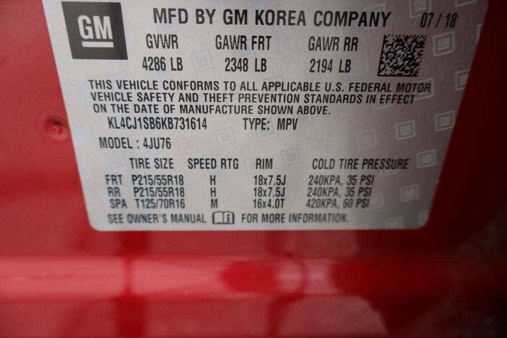 2019 Buick Encore Sport Touring