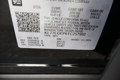 2026 Chevrolet Trax 1RS