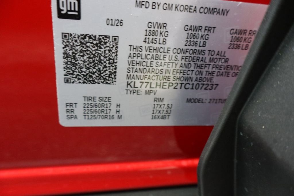 2026 Chevrolet Trax LT