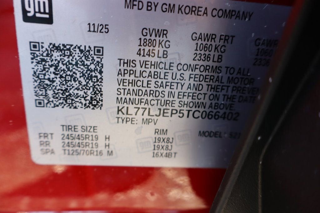 2026 Chevrolet Trax 2RS