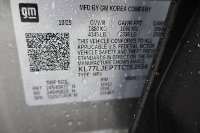 2026 Chevrolet Trax 2RS