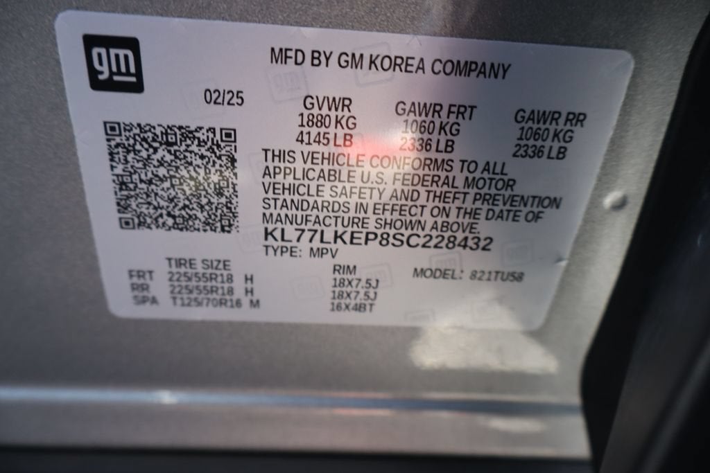 2025 Chevrolet Trax ACTIV