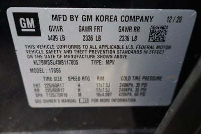 2021 Chevrolet Trailblazer ACTIV