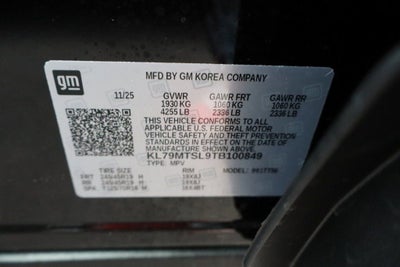 2026 Chevrolet Trailblazer RS